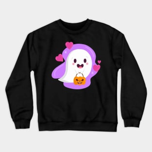 Kawaii Ghost Crewneck Sweatshirt